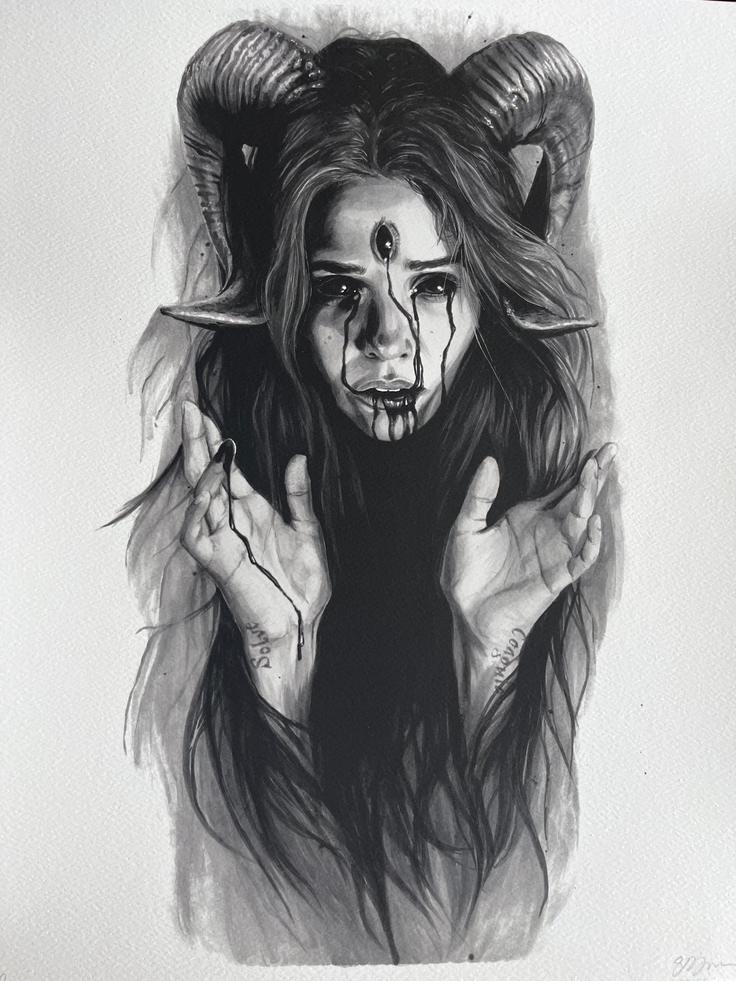 3 HEATHENS - TWISTED, VILE, & SEETHING - BUNDLE - 11x14"