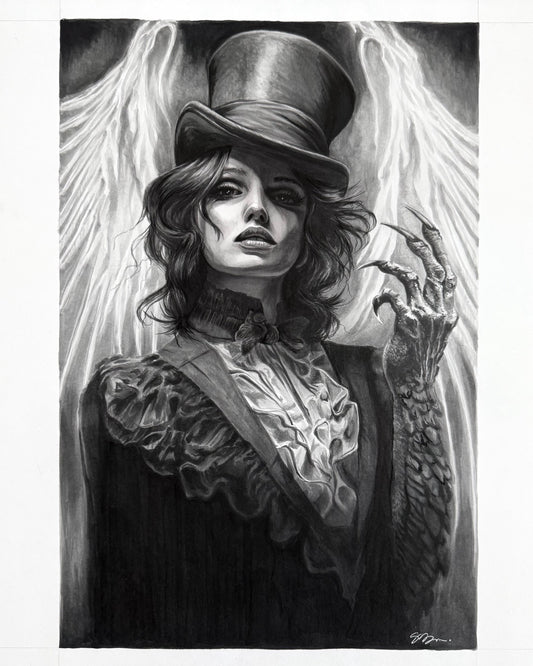 London Horror Comic Original Cover Artwork - LHC #13