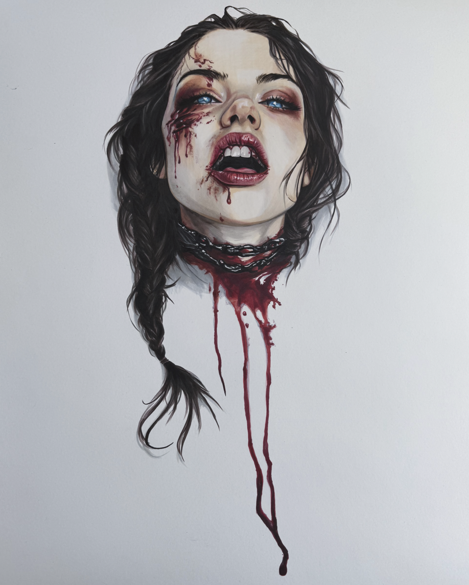 Original Artwork - "Asphyxia"