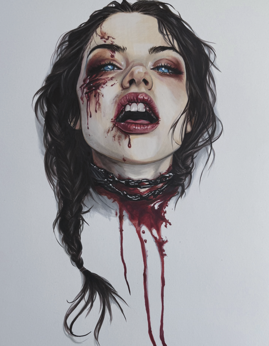 Original Artwork - "Asphyxia"