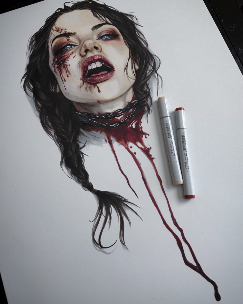 Original Artwork - "Asphyxia"