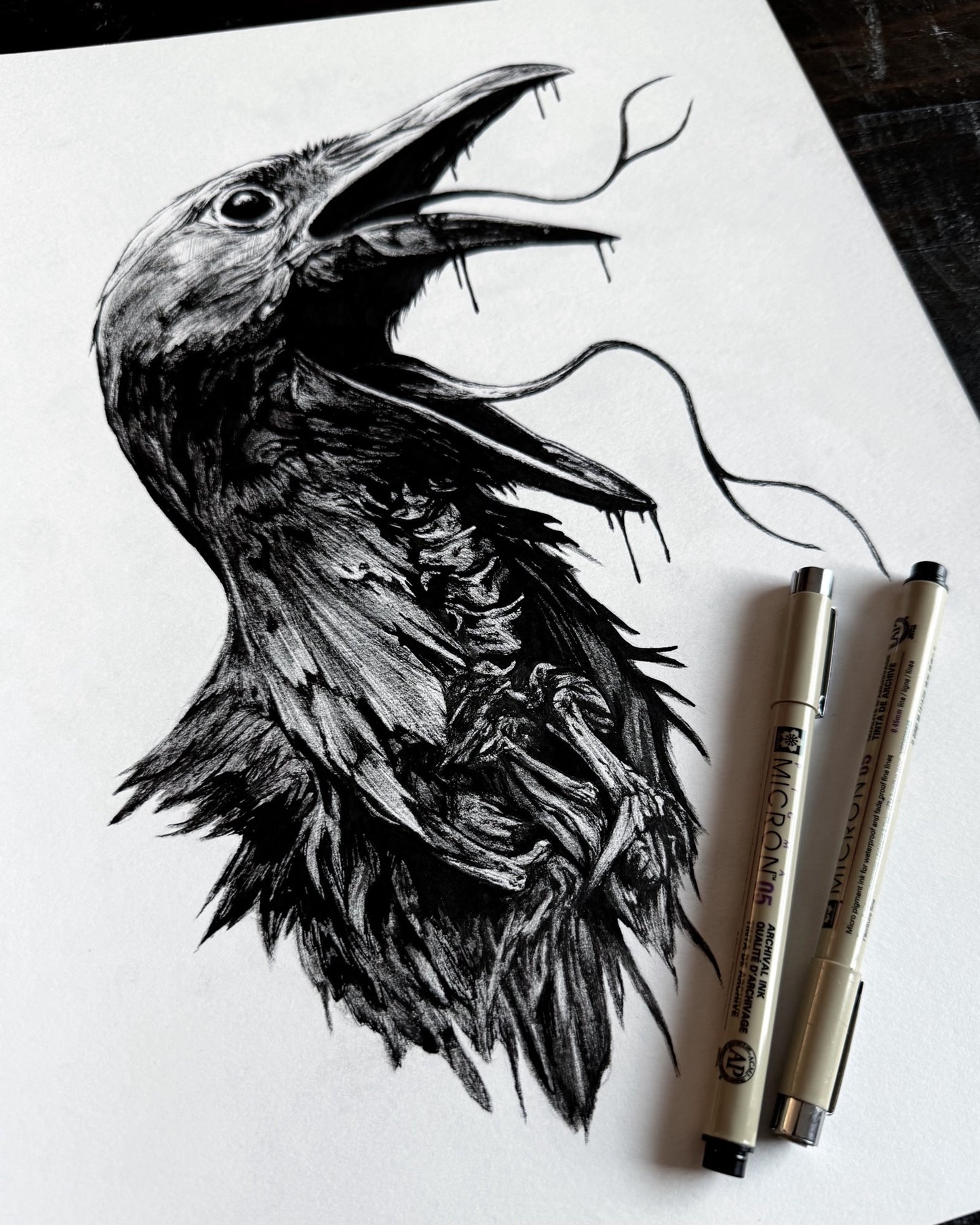 7 Deadly Sins - GLUTTONY (Starvation) Print