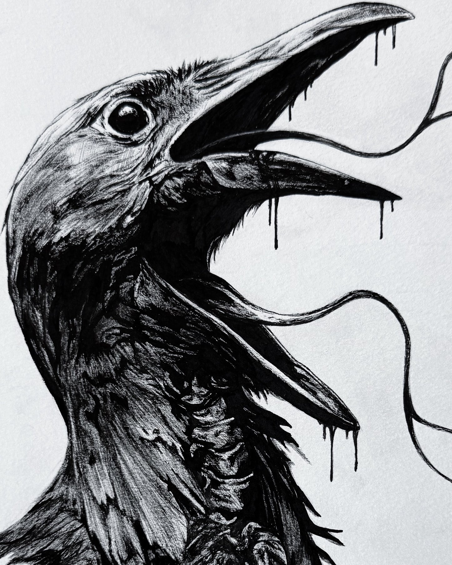 7 Deadly Sins - GLUTTONY (Starvation) Print