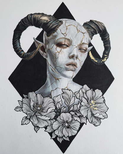 ARIES - Framed Original Artwork