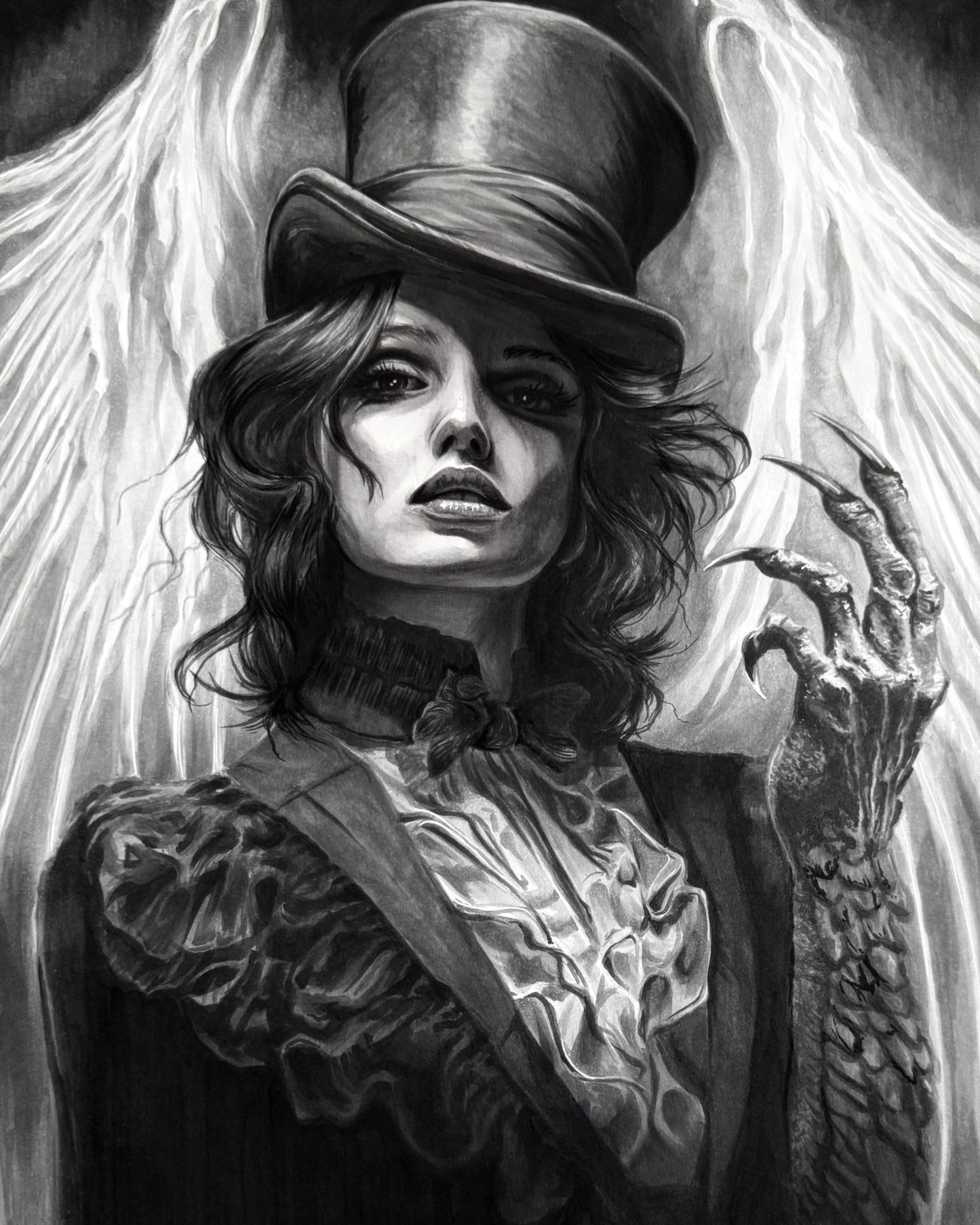 London Horror Comic Original Cover Artwork - LHC #13