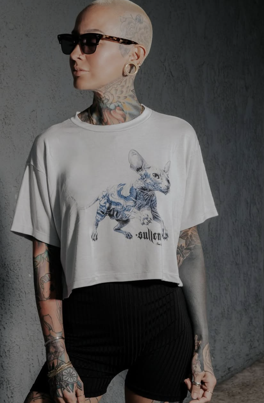 Sullen Tee - Tattoo Cat