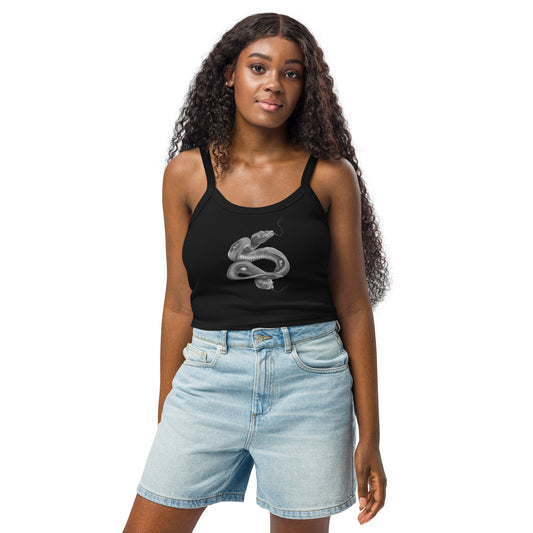 Snakes - Women’s micro-rib tank top